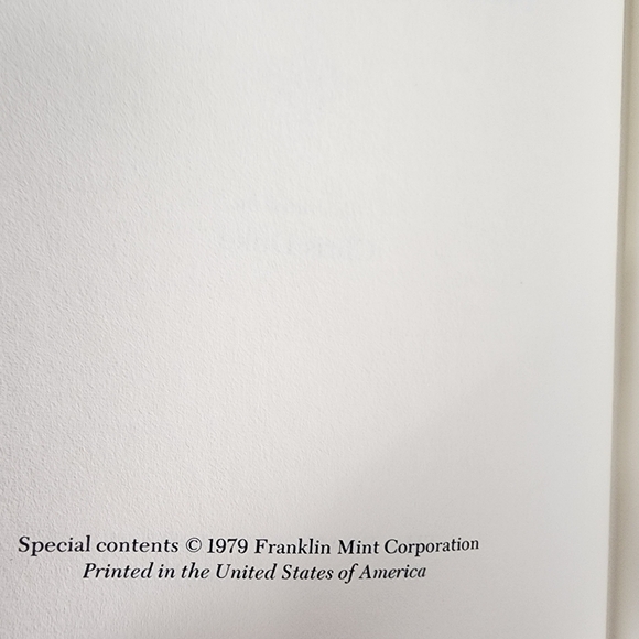 The Scarlett Letter Vintage 1979 Franklin Library Novel 1/4 Leather Bound - Picture 6 of 13